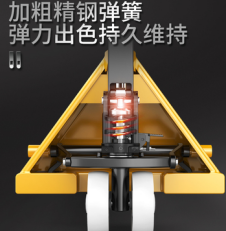 手动液压秋葵视频在线观看中精钢弹簧的作用
