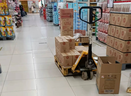 元旦超市备货忙，手动液压秋葵视频在线观看来助力